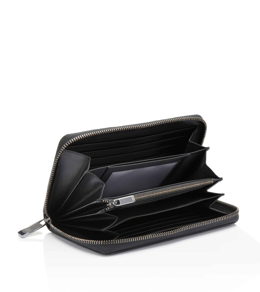 Bags & Luggage Porsche Design Classic Wallet 15 With Zipper Black ...